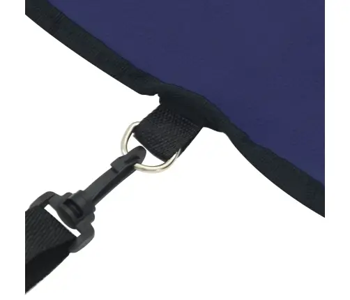 Zirgu Sega Tums Zils 125 Cm Polāra Poliestera Vidaxl