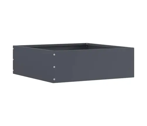 Murupiire 6 Pcs Antratsiit 40 X 40 X 13 Cm Teras