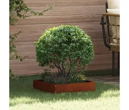 Vejo Kraštas 6 Pcs Rūdijanti 40 X 40 X 13 Cm