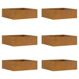Murupiire 6 Pcs Rooste 40 X 40 X 13 Cm Terase Tüüp