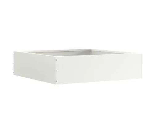 Zāliena Apmale Balts 50 X 50 X 13 Cm Tērauds Vidaxl