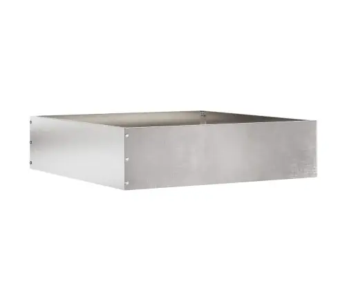 Murupiire Hõbedane 50 X 50 X 13 Cm Roostevaba Teras