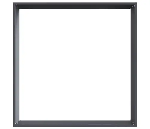 Zāliena Apmale Antracīts 60 X 60 X 13 Cm Tērauds Vidaxl