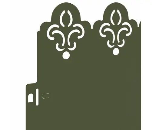 Murukatted 30 Pcs Küpset Roheline 103 X 0,05 X 22 Cm Teras