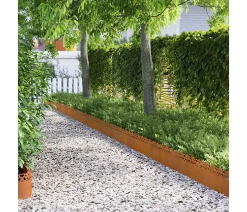 Zāliena Apmales 20 Pcs Rūsa 103 X 0,05 X 22 Cm Vidaxl