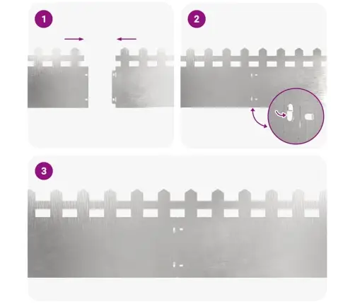 Murukatted 20 Pcs Hõbedane 103 X 0,05 X 22 Cm Roostevaba Teras