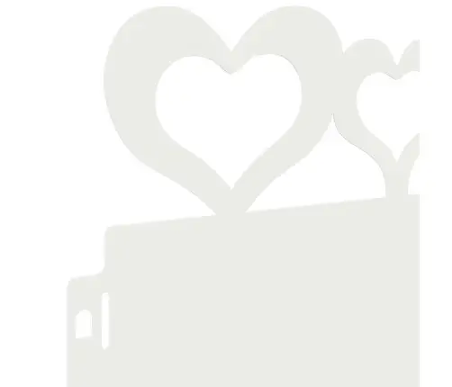 Murukatted 30 Pcs Valge 103 X 0,05 X 22 Cm Teras