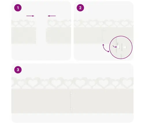 Murukatted 30 Pcs Valge 103 X 0,05 X 22 Cm Teras