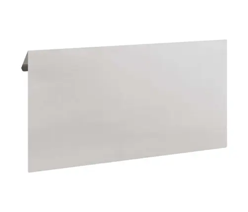 Kāpuru Žogs Sudraba 50 X 3,5 X 25 Cm Nerūsējošs Tērauds Vidaxl