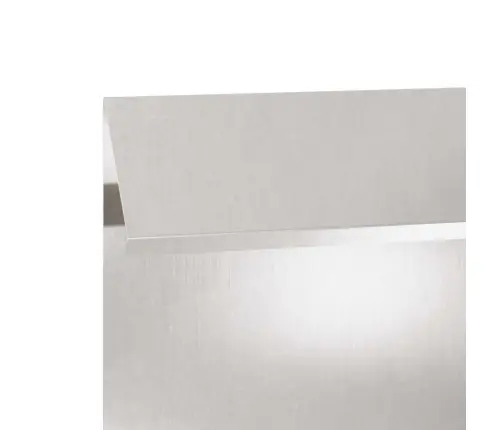 Kāpuru Žogs 4 Pcs Sudraba 50 X 3,5 X 25 Cm Nerūsējošs Tērauds Vidaxl