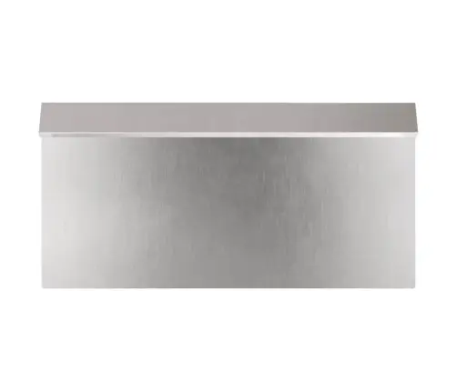 Kāpuru Žogs 4 Pcs Sudraba 50 X 3,5 X 25 Cm Nerūsējošs Tērauds Vidaxl