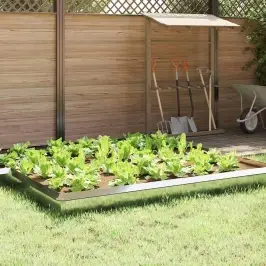 Sraigių Tvora 4 Pcs Sidabro 50 X 3,5 X 25 Cm Cinkuota Plienas