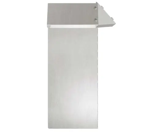 Sraigių Tvora Sidabro 13,5 X 13,5 X 25 Cm Nerūdijantis Plienas