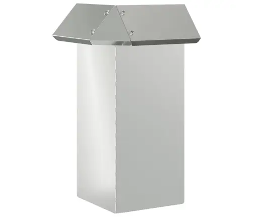 Sraigių Tvora 4 Pcs Sidabro 13,5 X 13,5 X 25 Cm