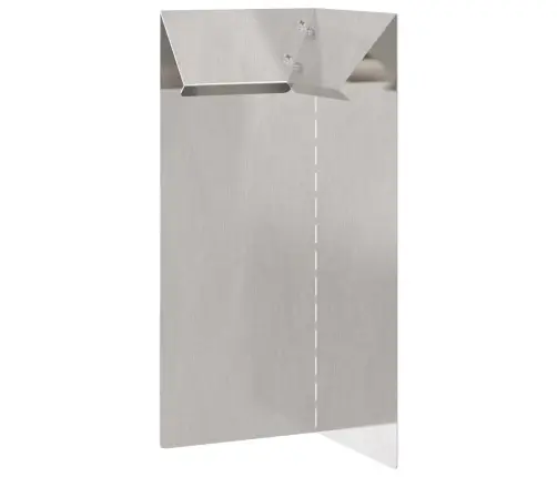 Sraigių Tvora Sidabro 10 X 10 X 25 Cm Nerūdijantis Plienas