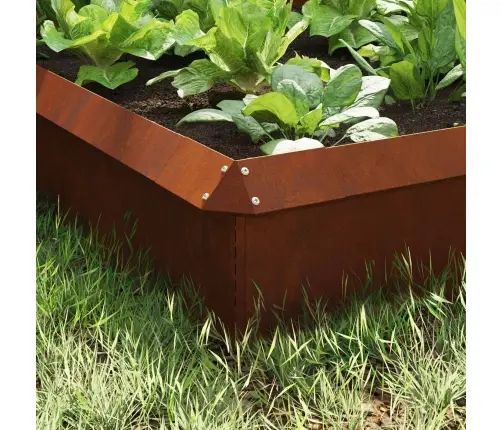 Gliemežu Sētas 8 Pcs Rūsa Novecināts Tērauds Vidaxl