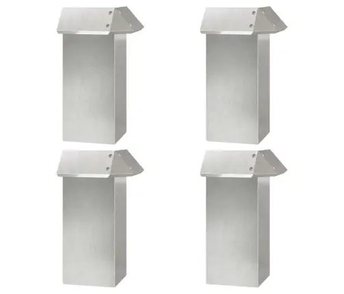 Gliemežu Sētas 20 Pcs Sudraba Nerūsējošs Tērauds Vidaxl