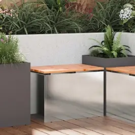 Sodo Suolas Sidabro 60 X 40 X 43 Cm Nerūdijantis Plienas