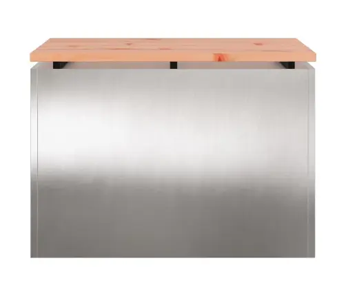 Sodo Suolas Sidabro 60 X 40 X 43 Cm Nerūdijantis Plienas