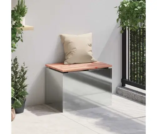 Dārza Sols Sudraba 60 X 40 X 43 Cm Cinkots Tērauds Vidaxl