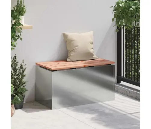 Aiapink Hõbedane 80 X 40 X 43 Cm Tsingitud Teras