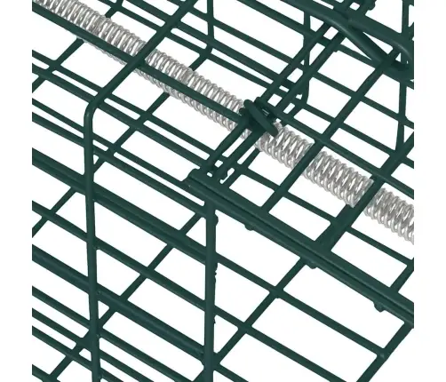 Dzīvnieku Slazds Zaļa 31 X 13 X 12Cm Tērauds Vidaxl