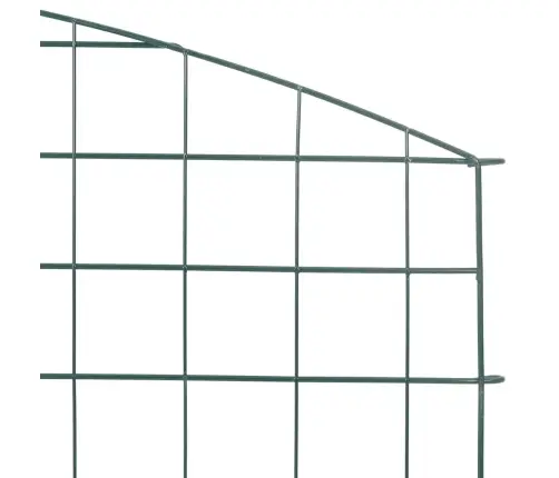 Tvenkinio Tvoros Rinkinys 5 Pcs Žalia 100 X 50 Cm Plienas