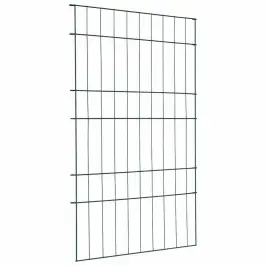 Dīķa Žoga Komplekts 8 Pcs Zaļa 50 X 80 Cm Tērauds Vidaxl