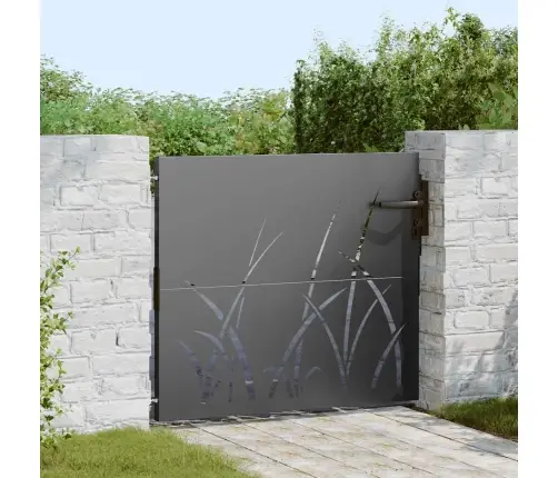 Sodo Vartai Juoda 85 X 100 Cm Milteliniu Būdu Padengtas Plienas