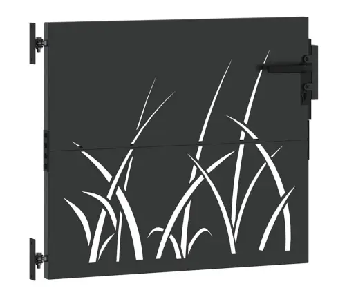 Sodo Vartai Juoda 85 X 100 Cm Milteliniu Būdu Padengtas Plienas