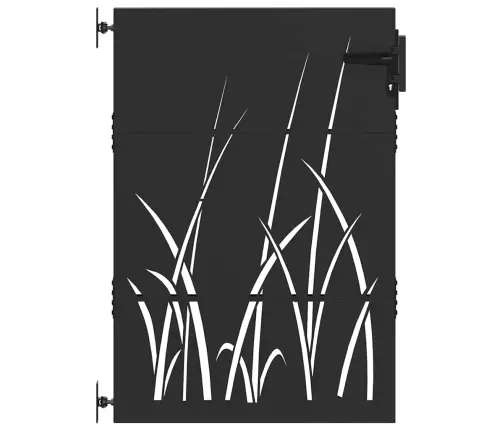 Sodo Vartai Juoda 85 X 125 Cm Milteliniu Būdu Padengtas Plienas