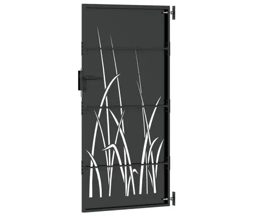 Sodo Vartai Juoda 85 X 200 Cm Milteliniu Būdu Padengtas Plienas