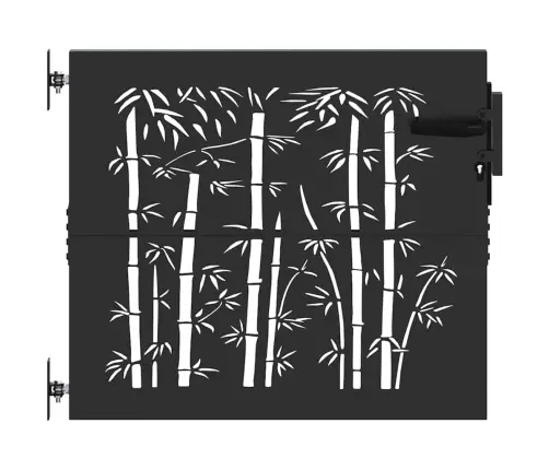 Aia Aed Lukuga Must 85 X 100 Cm Pulbervärvitud Teras