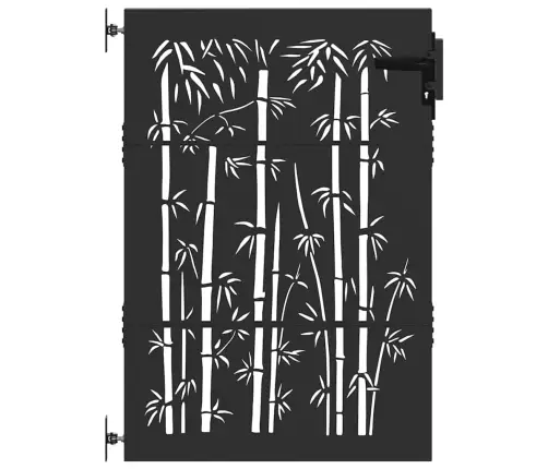 Aia Aed Lukuga Must 85 X 150 Cm Pulbervärvitud Teras