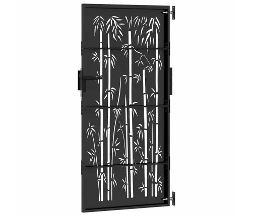 Aia Aed Lukuga Must 85 X 175 Cm Pulbervärvitud Teras