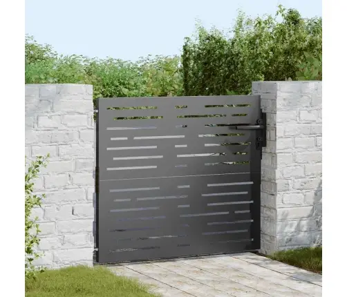 Aia Aed Lukuga Must 85 X 100 Cm Pulbervärvitud Teras