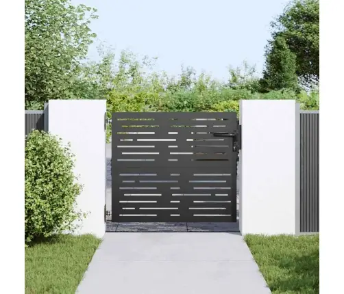 Aia Aed Lukuga Must 85 X 100 Cm Pulbervärvitud Teras