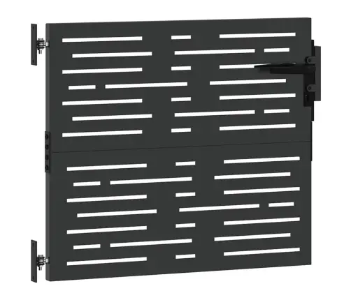 Aia Aed Lukuga Must 85 X 100 Cm Pulbervärvitud Teras