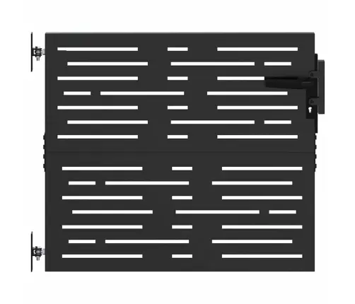 Aia Aed Lukuga Must 85 X 100 Cm Pulbervärvitud Teras