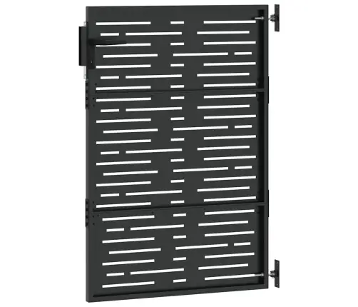 Aia Aed Lukuga Must 85 X 150 Cm Pulbervärvitud Teras