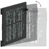Dārza Vārti Cits Melna 105 X 100 Cm Pulverkrāsots Tērauds Vidaxl