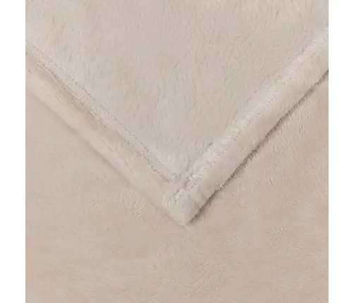 Pledu Segas 6 Pcs Bēša 220 X 240 Cm Flīss Vidaxl