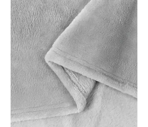 Pledu Segas 6 Pcs Pelēka 130 X 150 Cm Flīss Vidaxl