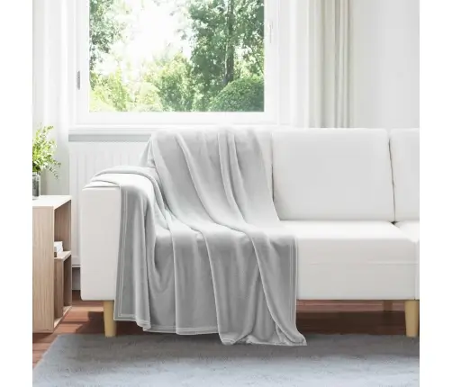 Pledu Segas 6 Pcs Pelēka 130 X 150 Cm Flīss Vidaxl