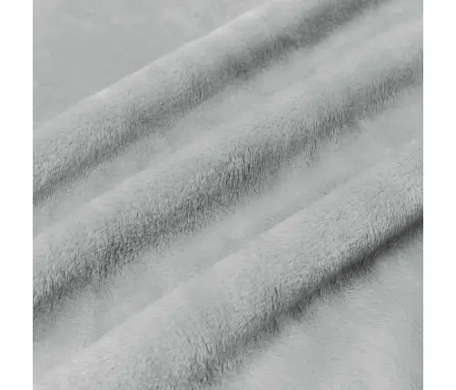 Pledu Segas 6 Pcs Pelēka 220 X 240 Cm Flīss Vidaxl