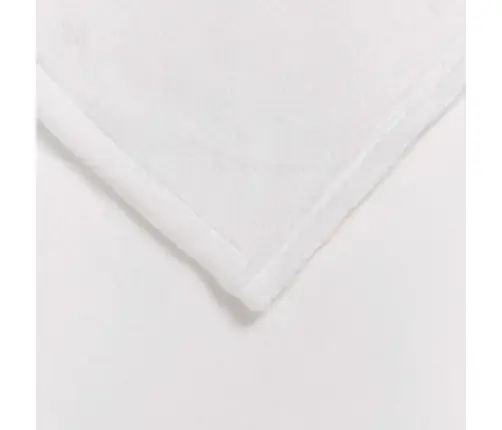 Pledu Segas 6 Pcs Balts 240 X 270 Cm Flīss Vidaxl