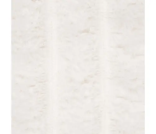 Pleds Krēmkrāsa 240 X 220 Cm Flīss Vidaxl