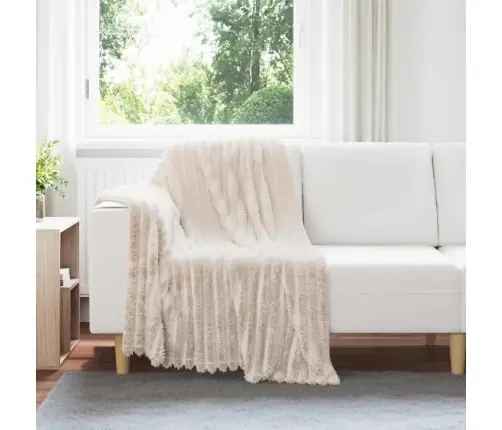 Pledu Segas 6 Pcs Bēša 150 X 130 Cm Flīss Vidaxl