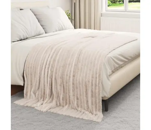 Mesti Antklodės 6 Pcs Smėlio 200 X 150 Cm Flysas