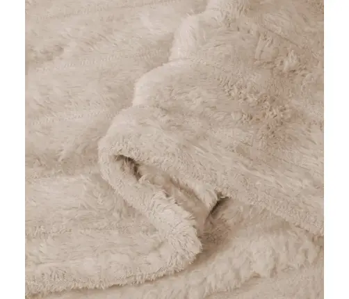 Pledu Segas 6 Pcs Bēša 240 X 220 Cm Flīss Vidaxl